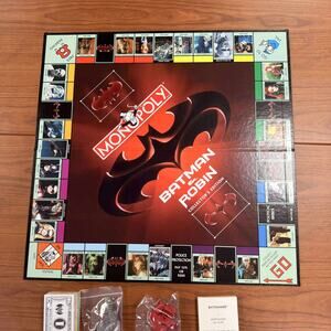 Monopoly: Batman & Robin Collector's Edition Board Game – Open Box, Sealed Game